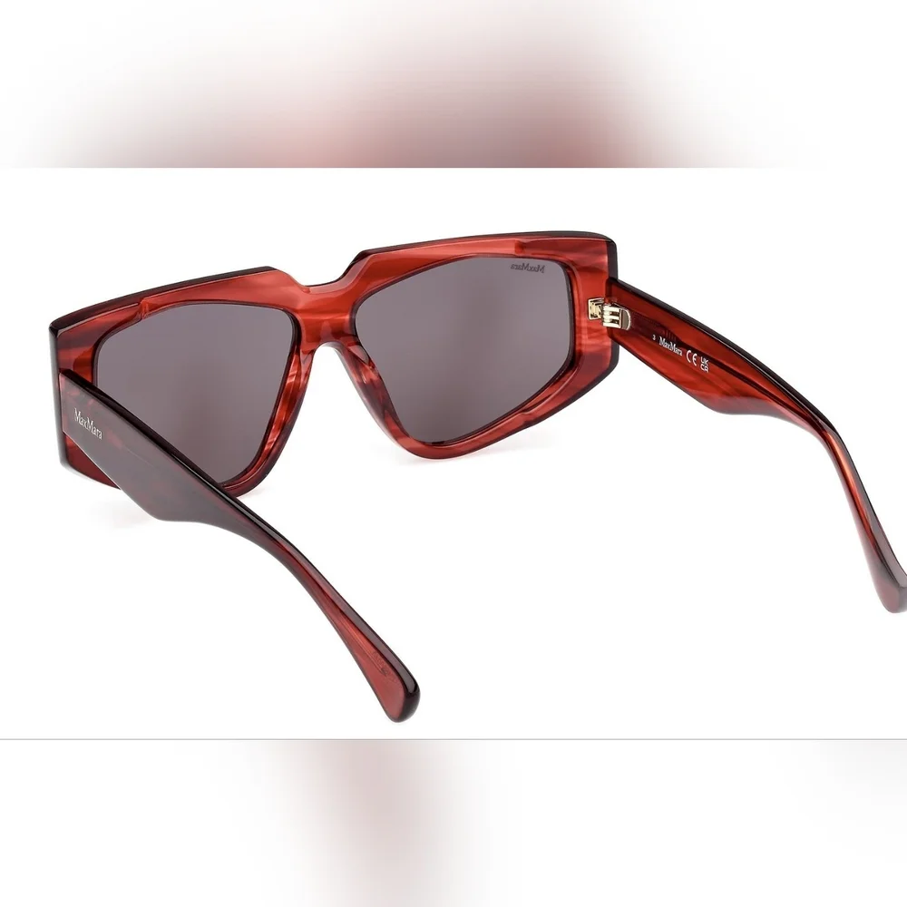 NWT Max Mara MM0125 GLIMPSE6 Sunglasses W/ Carry Case And Dust Cloth